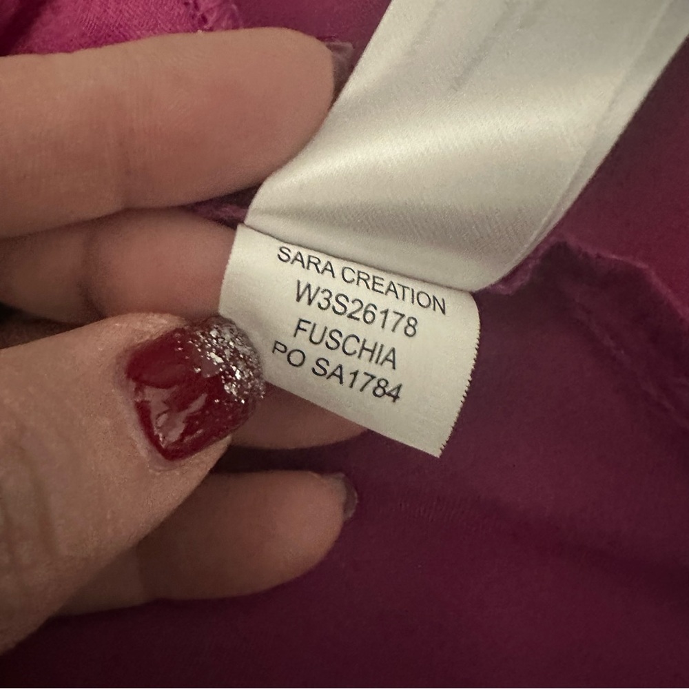 BOG Collective Strappy Cami Top in Fuchsia Size Medium VGUC‎ - Picture 5 of 5